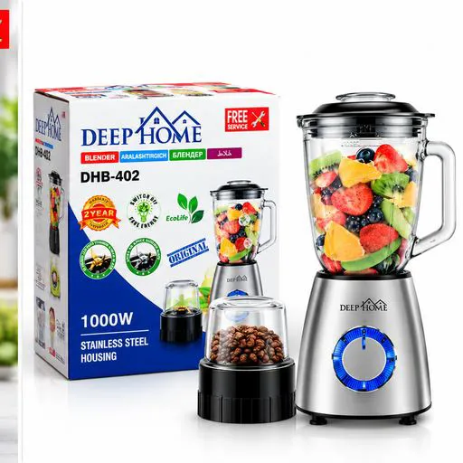 Блендер DEEP HOME DHB-402, тёмно-серый